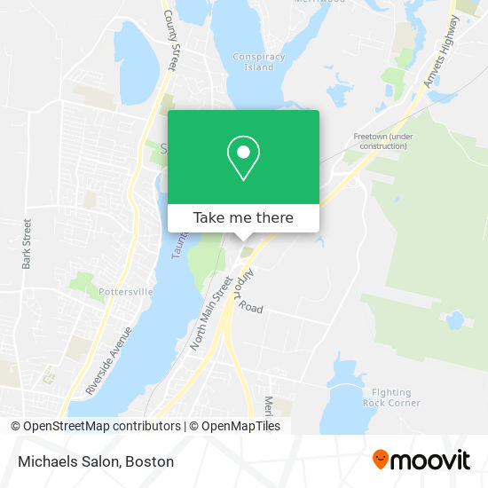 Michaels Salon map