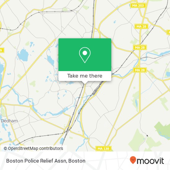 Boston Police Relief Assn map