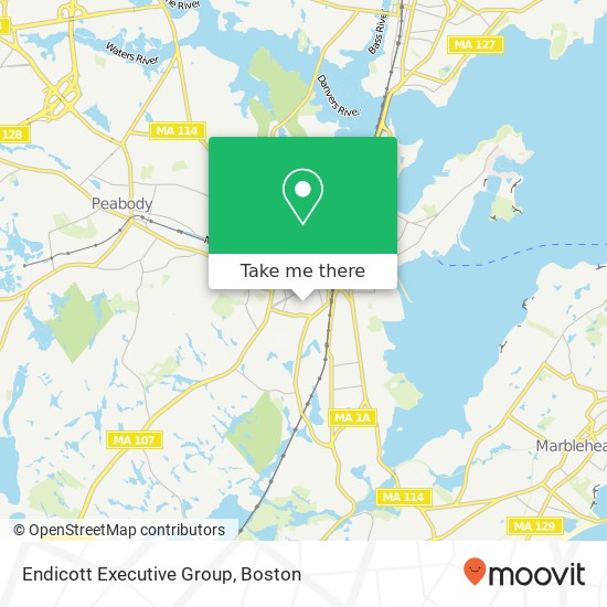 Endicott Executive Group map