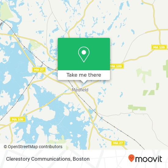 Clerestory Communications map