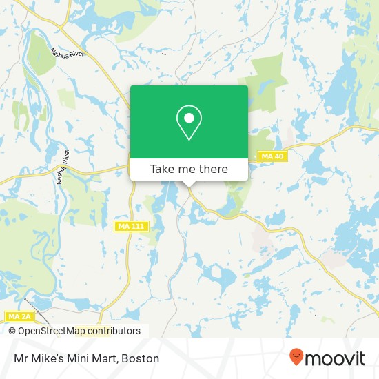 Mapa de Mr Mike's Mini Mart