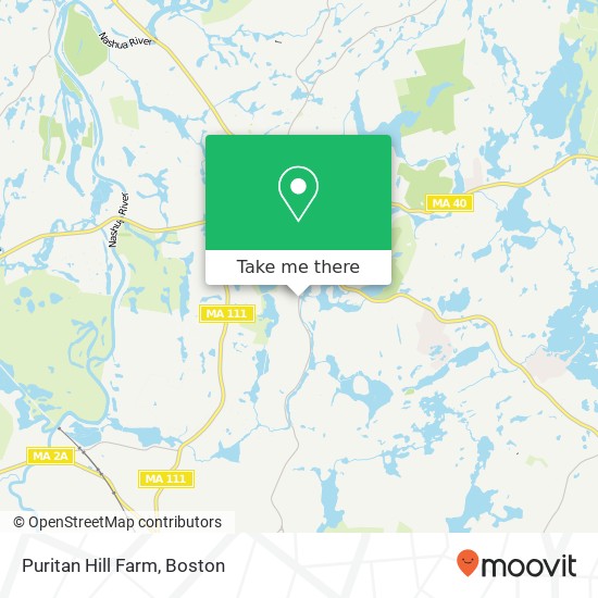 Mapa de Puritan Hill Farm