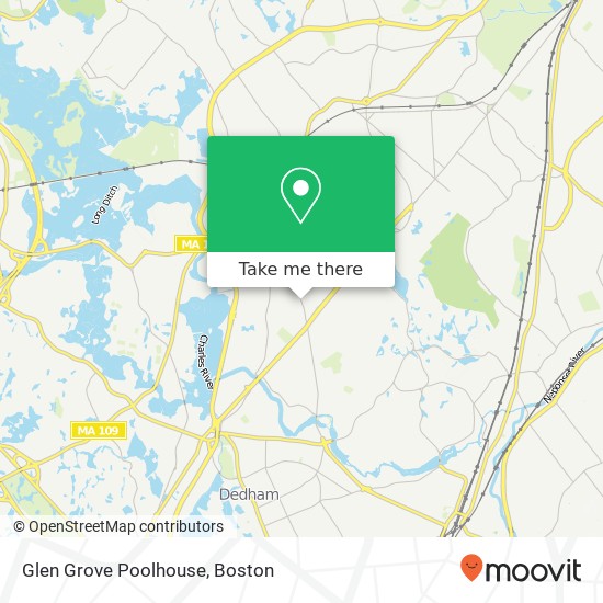 Mapa de Glen Grove Poolhouse