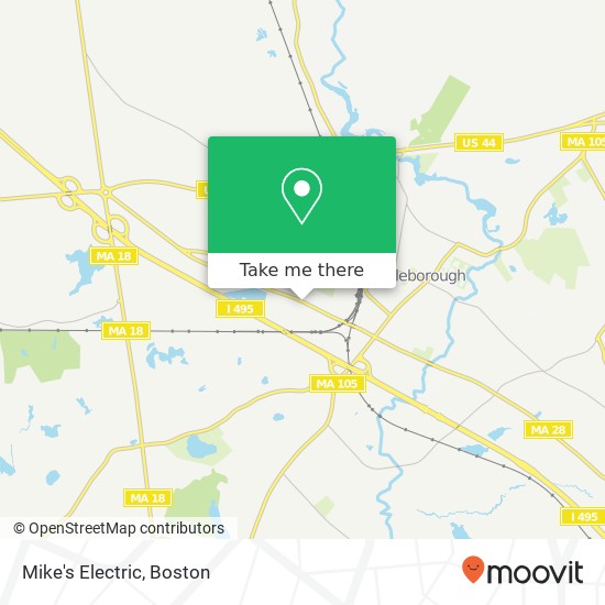 Mike's Electric map