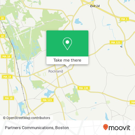 Partners Communications map