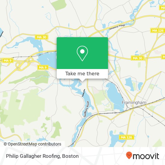 Mapa de Philip Gallagher Roofing