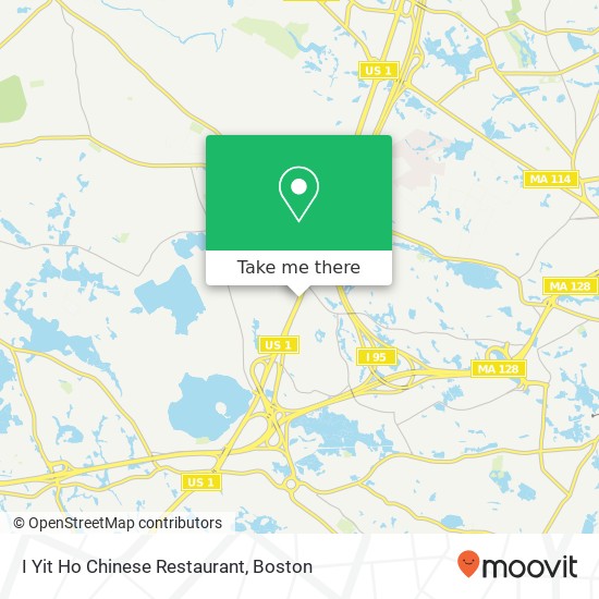 I Yit Ho Chinese Restaurant map