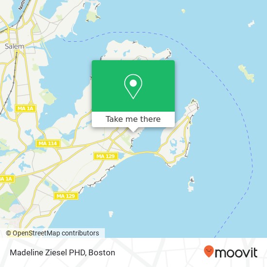 Mapa de Madeline Ziesel PHD