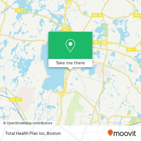 Total Health Plan Inc map