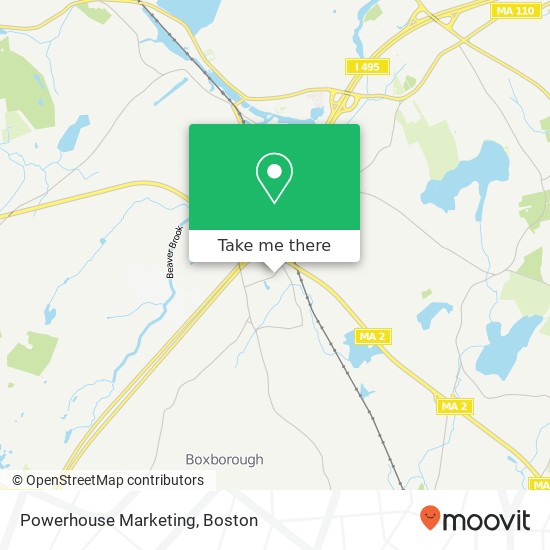 Mapa de Powerhouse Marketing