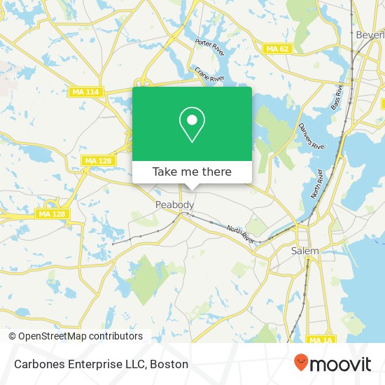 Mapa de Carbones Enterprise LLC