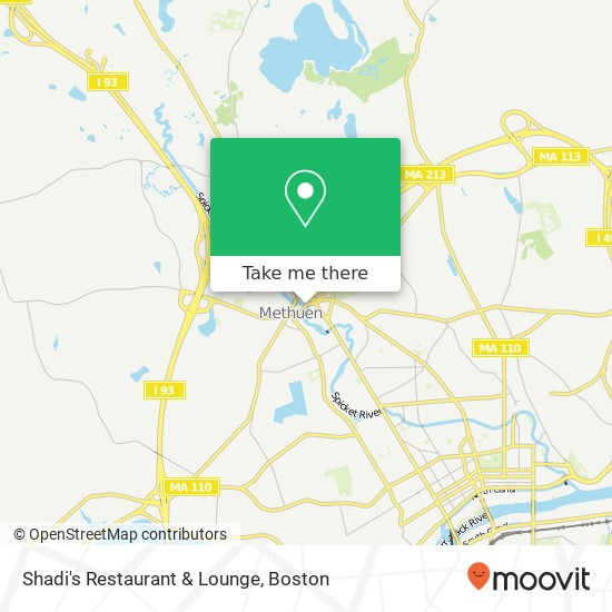 Shadi's Restaurant & Lounge map