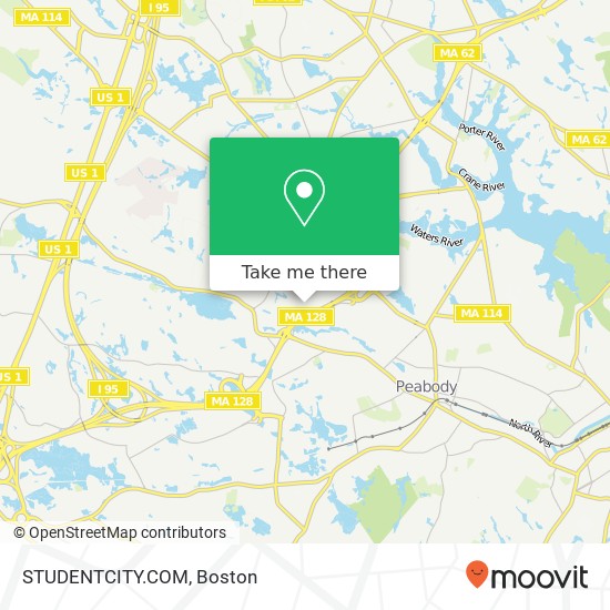 STUDENTCITY.COM map