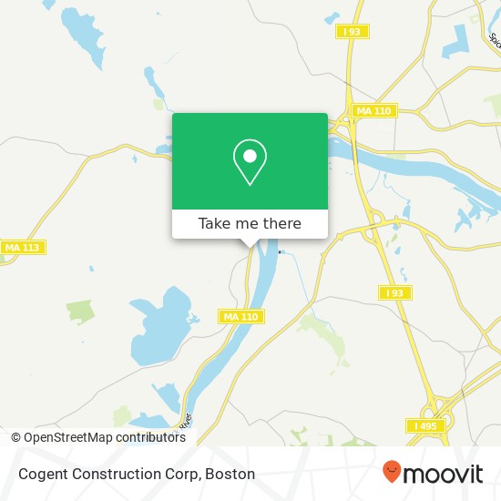 Mapa de Cogent Construction Corp