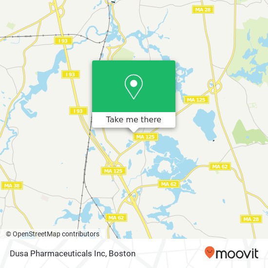 Dusa Pharmaceuticals Inc map