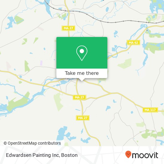 Edwardsen Painting Inc map