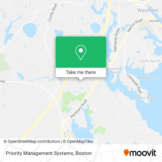 Priority Management Systems map