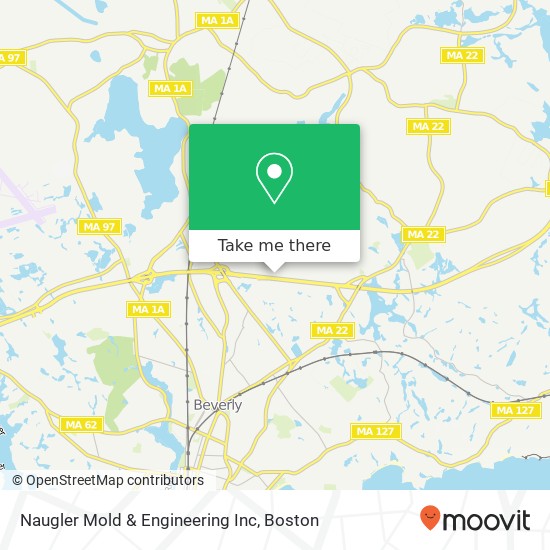 Naugler Mold & Engineering Inc map