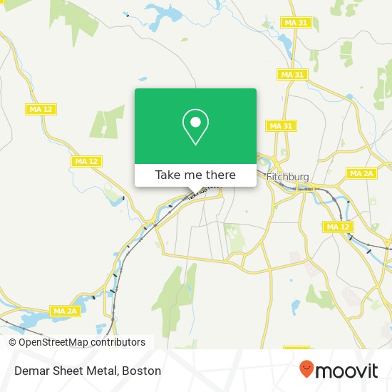 Demar Sheet Metal map