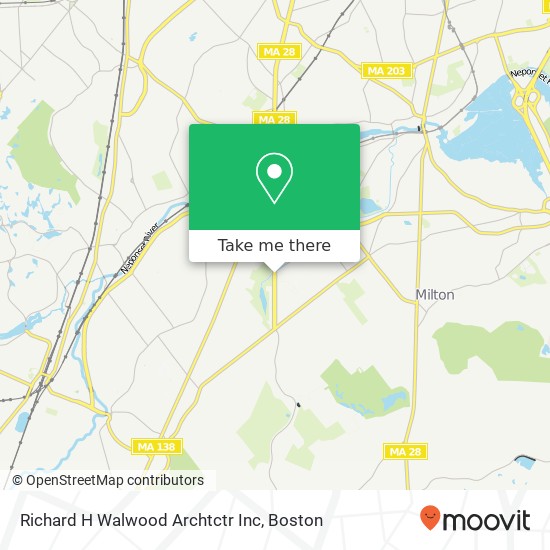 Richard H Walwood Archtctr Inc map
