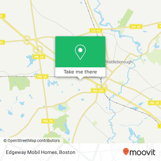 Edgeway Mobil Homes map