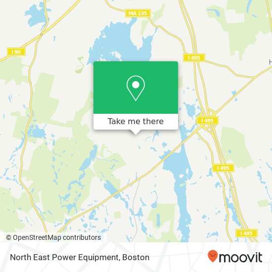 Mapa de North East Power Equipment