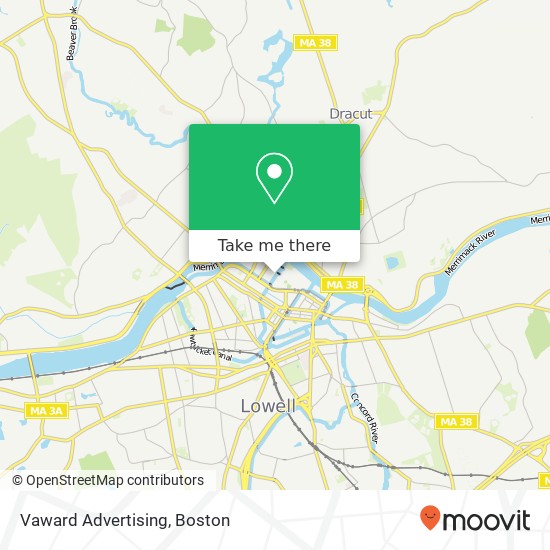 Mapa de Vaward Advertising