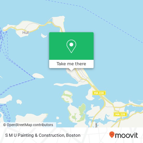 S M U Painting & Construction map