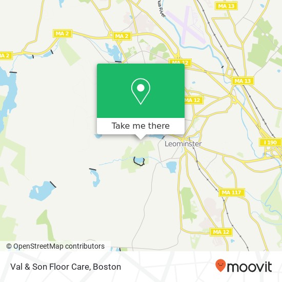 Val & Son Floor Care map