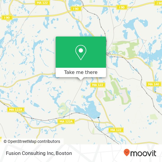 Fusion Consulting Inc map