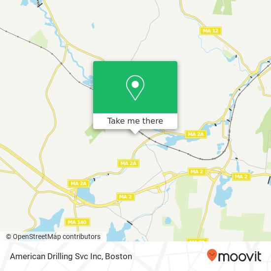 Mapa de American Drilling Svc Inc