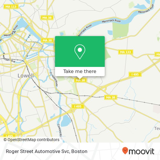 Roger Street Automotive Svc map