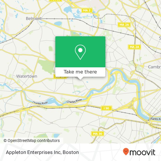 Mapa de Appleton Enterprises Inc