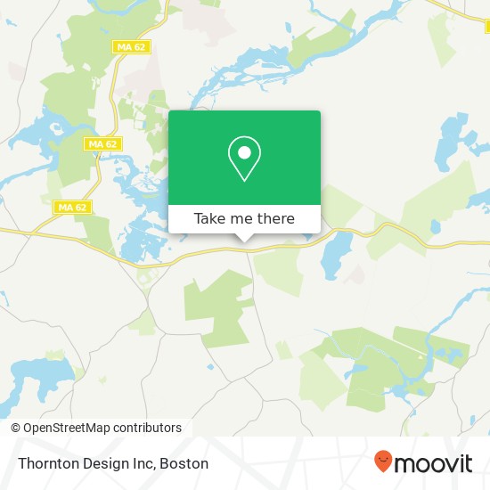 Thornton Design Inc map