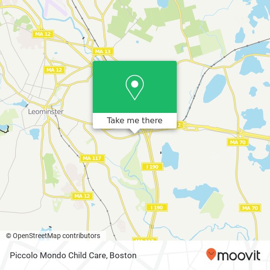 Piccolo Mondo Child Care map