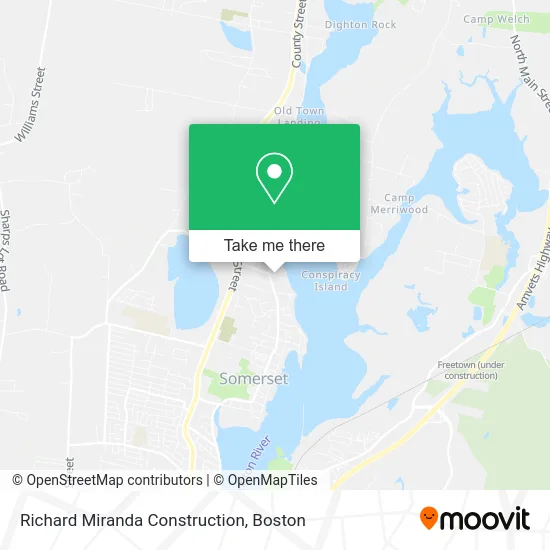 Richard Miranda Construction map