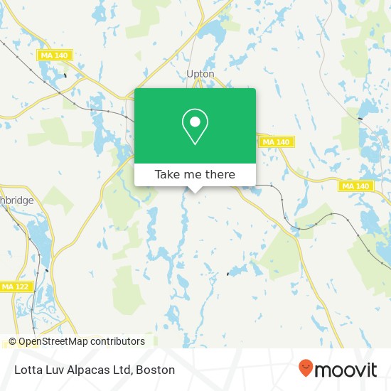 Lotta Luv Alpacas Ltd map