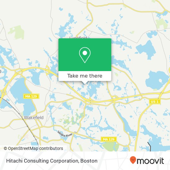 Hitachi Consulting Corporation map