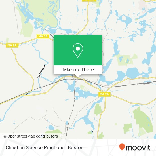 Christian Science Practioner map