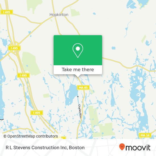 R L Stevens Construction Inc map