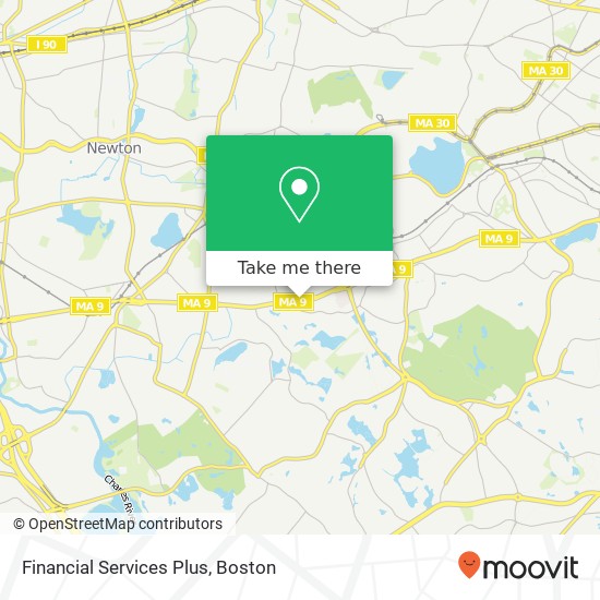 Financial Services Plus map