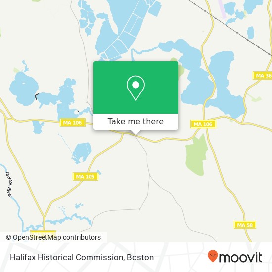 Mapa de Halifax Historical Commission