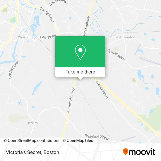 Victoria's Secret map
