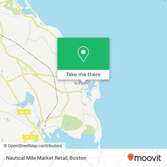 Mapa de Nautical Mile Market Retail