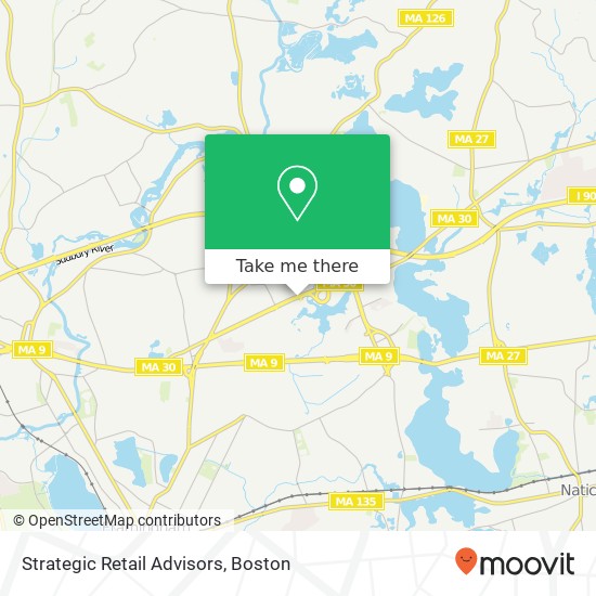 Strategic Retail Advisors map