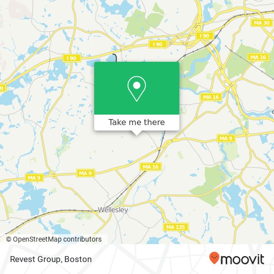 Mapa de Revest Group