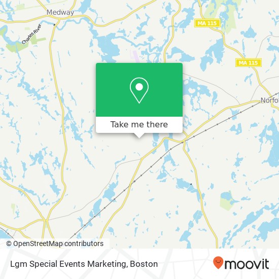 Lgm Special Events Marketing map