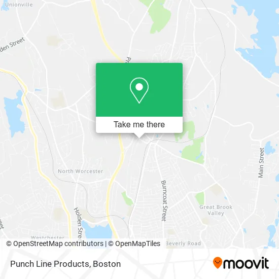 Punch Line Products map