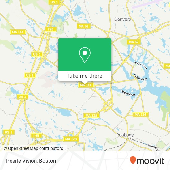 Pearle Vision map