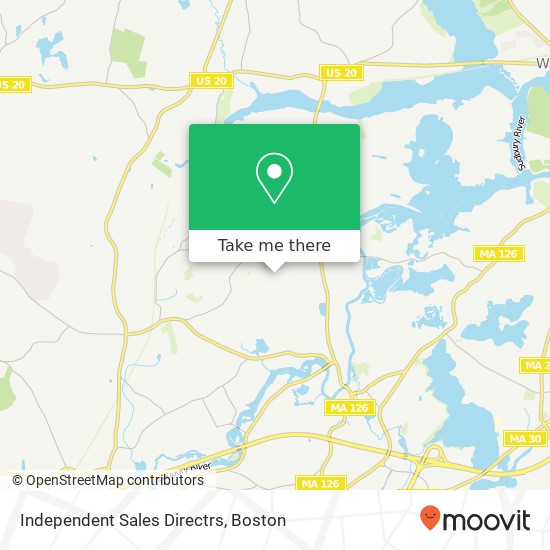 Independent Sales Directrs map